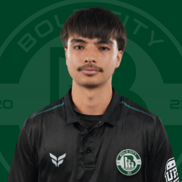 Midfielder Farshid Hussaini